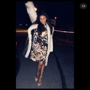 H&M pattern sleeve dress- 6